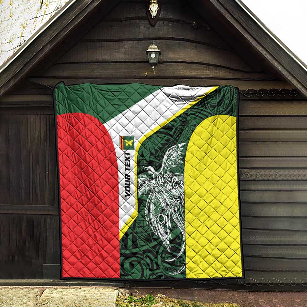 Personalised PNG Oro Province Quilt Bird of Paradise Tattoo Flag Motif LT9 - Polynesian Pride