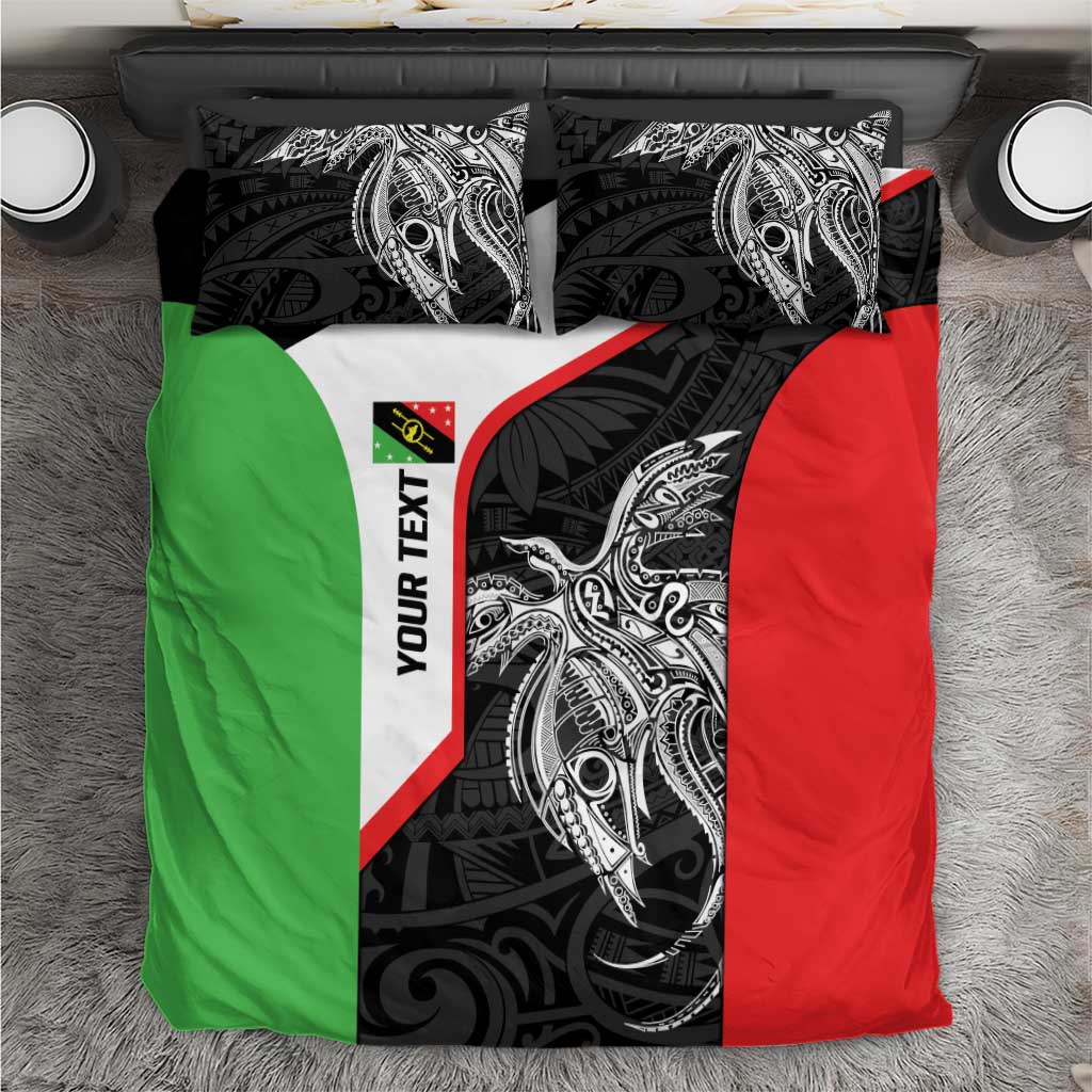 Personalised PNG Southern Highlands Province Bedding Set Bird of Paradise Tattoo Flag Motif LT9 Red - Polynesian Pride