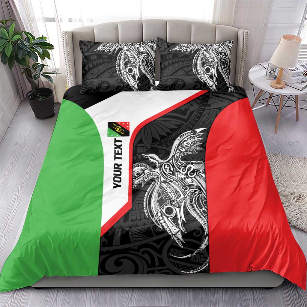 Personalised PNG Southern Highlands Province Bedding Set Bird of Paradise Tattoo Flag Motif LT9 - Polynesian Pride