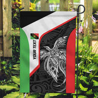 Personalised PNG Southern Highlands Province Garden Flag Bird of Paradise Tattoo Flag Motif LT9 Garden Flag Red - Polynesian Pride