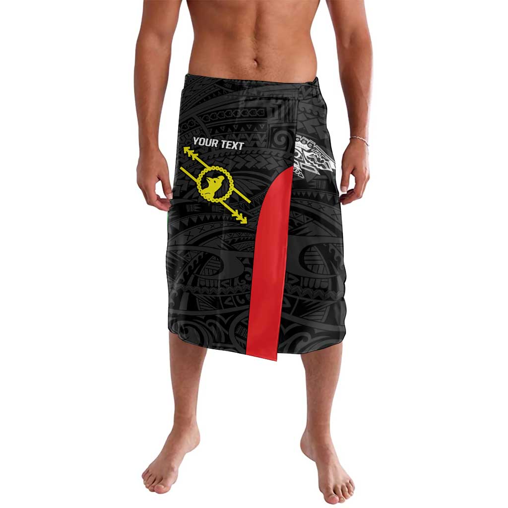 Personalised PNG Southern Highlands Province Lavalava Bird of Paradise Tattoo Flag Motif LT9 Red - Polynesian Pride