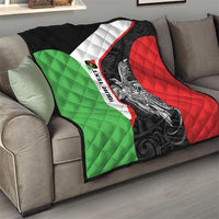Personalised PNG Southern Highlands Province Quilt Bird of Paradise Tattoo Flag Motif LT9 - Polynesian Pride