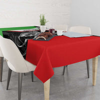 Personalised PNG Southern Highlands Province Tablecloth Bird of Paradise Tattoo Flag Motif LT9 - Polynesian Pride