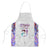 Custom New Zealand Aotearoa Apron Pink Maori Paua Shell Indigenous - Polynesian Pride