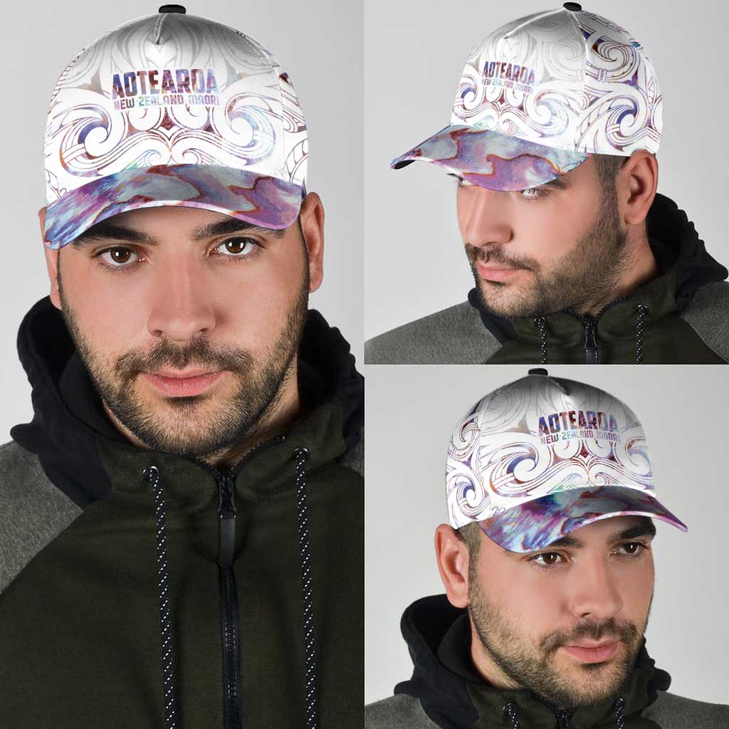 New Zealand Aotearoa Classic Cap Pink Maori Papua Shell Indigenous - Polynesian Pride