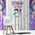 Custom New Zealand Aotearoa Window Curtain Pink Maori Paua Shell Indigenous - Polynesian Pride