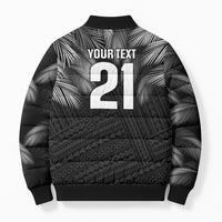 2026 Autumn Rugby Nations Fiji Custom Bomber Puffer Jacket Fijian Palm Leaf Tapa Tribal Inspired LT9 - Polynesian Pride