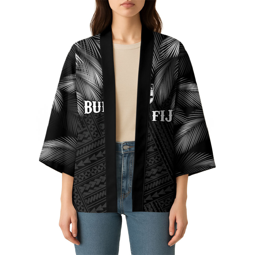 2026 Autumn Rugby Nations Fiji Custom Kimono Fijian Palm Leaf Tapa Tribal Inspired LT9 - Polynesian Pride
