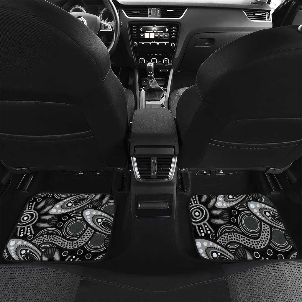 Aotearoa and Australia Car Mats New Zealand Honour The Treaty Ake!Ake!Ake! LT9 Set 2pcs - Back Red - Polynesian Pride