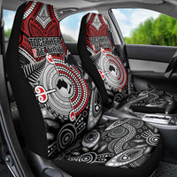 Aotearoa and Australia Car Seat Cover New Zealand Honour The Treaty Ake!Ake!Ake! LT9 - Polynesian Pride