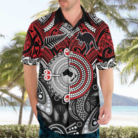 Aotearoa and Australia Hawaiian Shirt New Zealand Honour The Treaty Ake!Ake!Ake! LT9 - Polynesian Pride