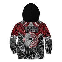 Aotearoa and Australia Kid Hoodie New Zealand Honour The Treaty Ake!Ake!Ake! LT9 - Polynesian Pride