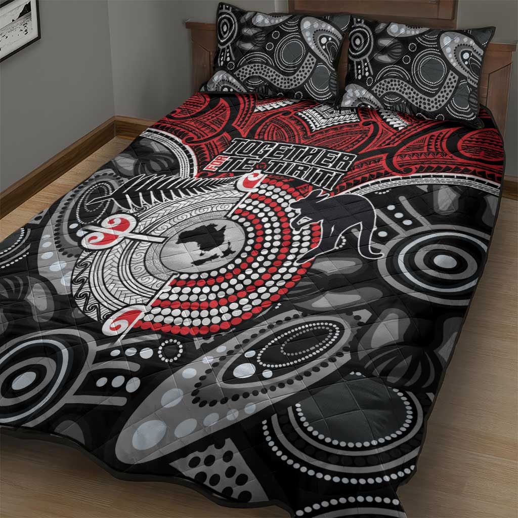 Aotearoa and Australia Quilt Bed Set New Zealand Honour The Treaty Ake!Ake!Ake! LT9 - Polynesian Pride