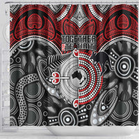 Aotearoa and Australia Shower Curtain New Zealand Honour The Treaty Ake!Ake!Ake! LT9 - Polynesian Pride