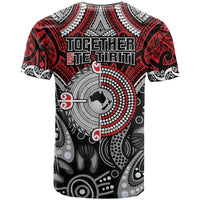 Aotearoa and Australia T Shirt New Zealand Honour The Treaty Ake!Ake!Ake! LT9 - Polynesian Pride