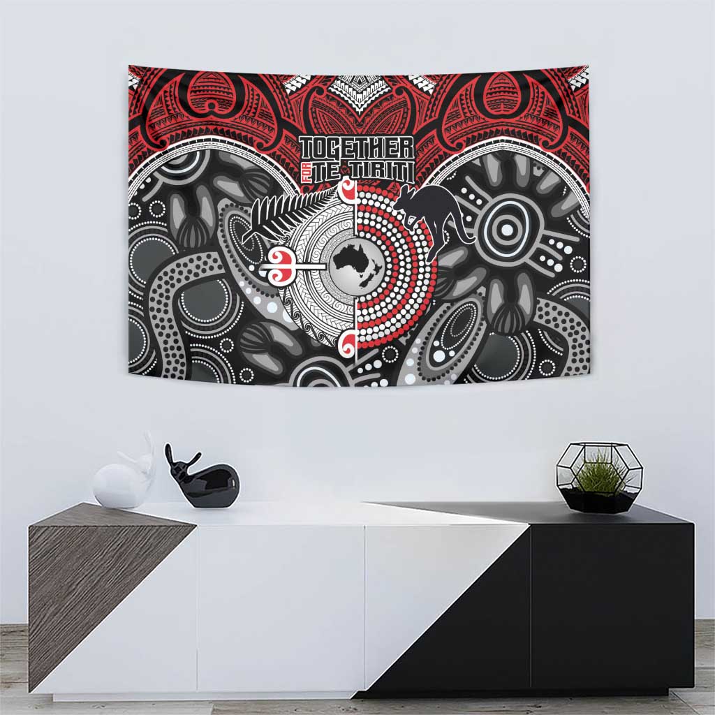Aotearoa and Australia Tapestry New Zealand Honour The Treaty Ake!Ake!Ake!