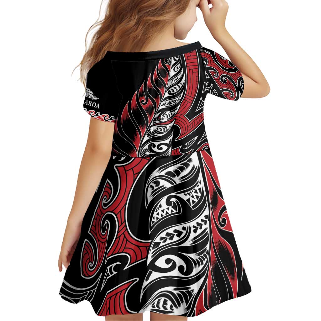 Koru Fern New Zealand Family Matching Puletasi and Hawaiian Shirt Maori Tribal Pattern LT9 - Polynesian Pride