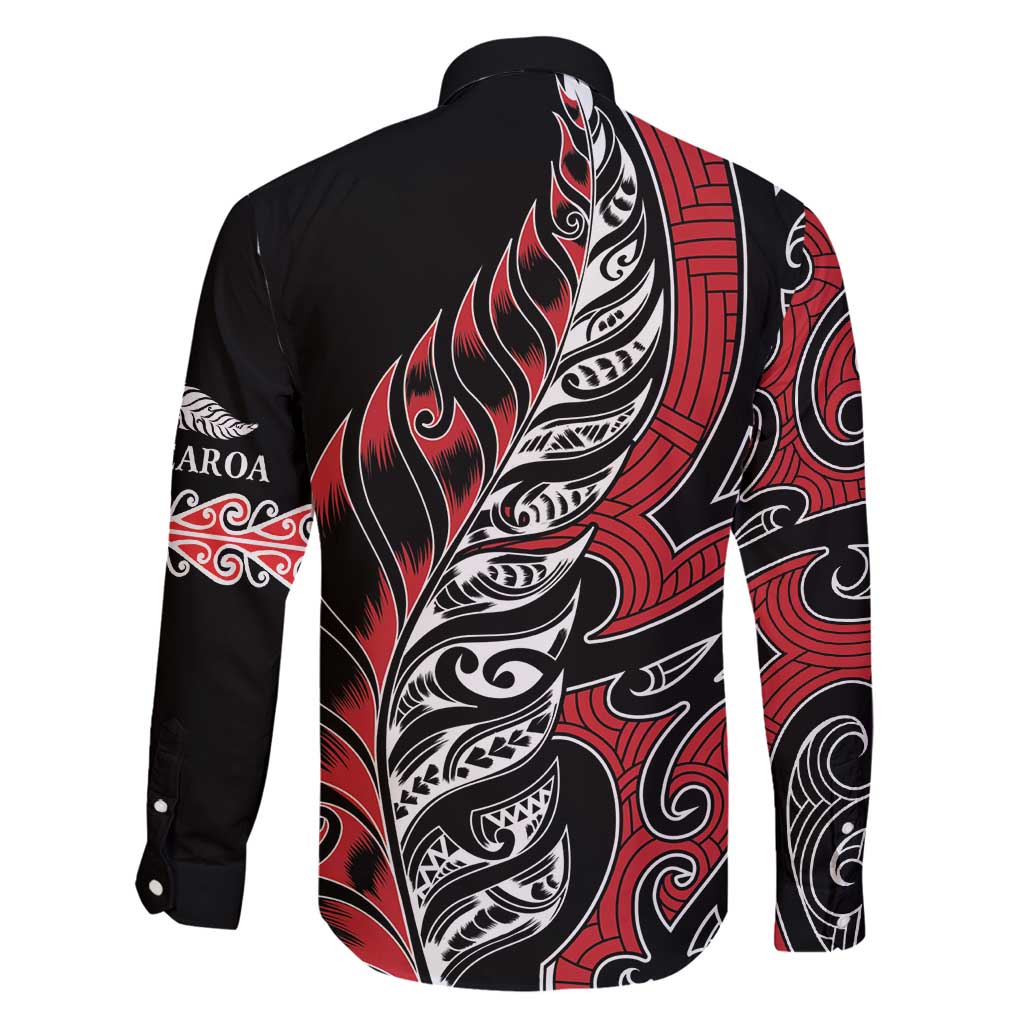 Koru Fern New Zealand Family Matching Tank Maxi Dress and Hawaiian Shirt Maori Tribal Pattern LT9 - Polynesian Pride