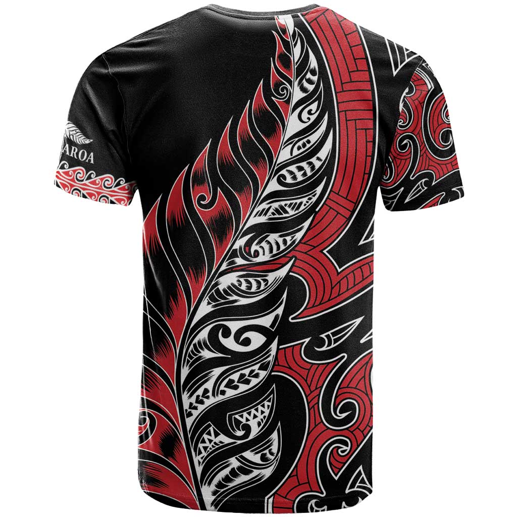 Koru Fern New Zealand T Shirt Maori Tribal Pattern LT9 - Polynesian Pride
