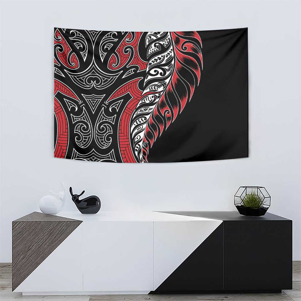Koru Fern New Zealand Tapestry Maori Tribal Pattern