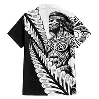 Koru Fern New Zealand Maori Tribal Warrior Family Matching Tank Maxi Dress and Hawaiian Shirt LT9 - Polynesian Pride