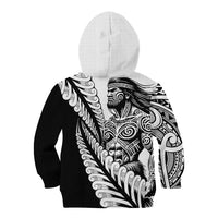 Koru Fern New Zealand Maori Tribal Warrior Kid Hoodie LT9 - Polynesian Pride