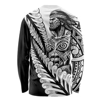 Koru Fern New Zealand Maori Tribal Warrior Long Sleeve Shirt LT9 - Polynesian Pride