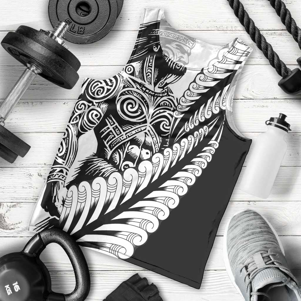 Koru Fern New Zealand Maori Tribal Warrior Men Tank Top LT9 - Polynesian Pride