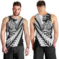 Koru Fern New Zealand Maori Tribal Warrior Men Tank Top LT9 - Polynesian Pride