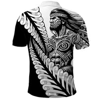 Koru Fern New Zealand Maori Tribal Warrior Polo Shirt LT9 - Polynesian Pride