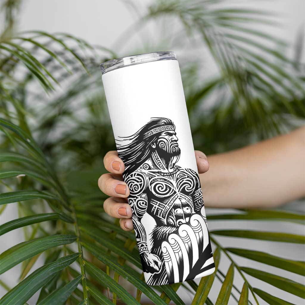 Koru Fern New Zealand Maori Tribal Warrior Skinny Tumbler LT9 - Polynesian Pride