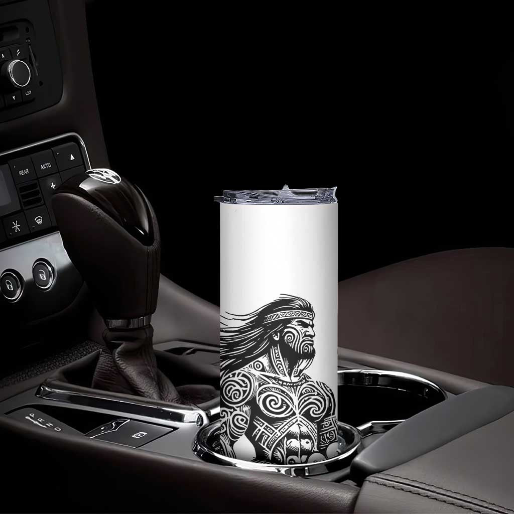 Koru Fern New Zealand Maori Tribal Warrior Skinny Tumbler LT9 - Polynesian Pride