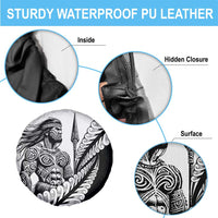 Koru Fern New Zealand Maori Tribal Warrior Spare Tire Cover LT9 - Polynesian Pride
