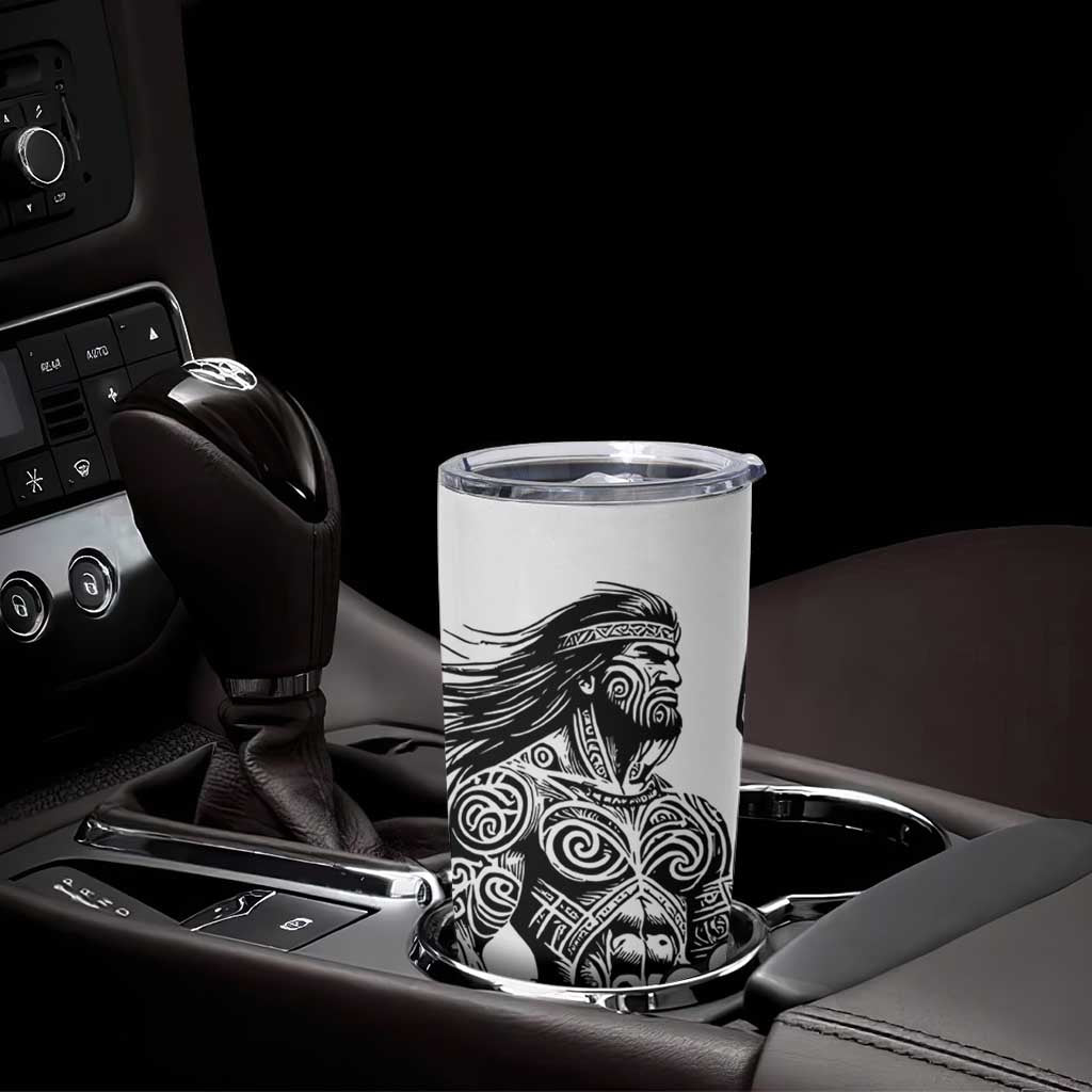Koru Fern New Zealand Maori Tribal Warrior Tumbler Cup LT9 - Polynesian Pride