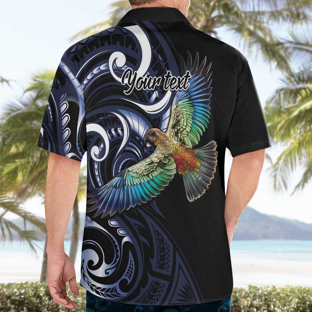New Zealand Kea Bird Personalised Hawaiian Shirt Maori Tribal Koru Art LT9 - Polynesian Pride