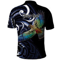 New Zealand Kea Bird Personalised Polo Shirt Maori Tribal Koru Art LT9 - Polynesian Pride