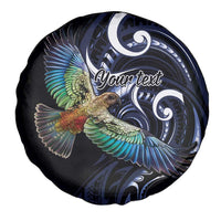 New Zealand Kea Bird Personalised Spare Tire Cover Maori Tribal Koru Art LT9 - Polynesian Pride