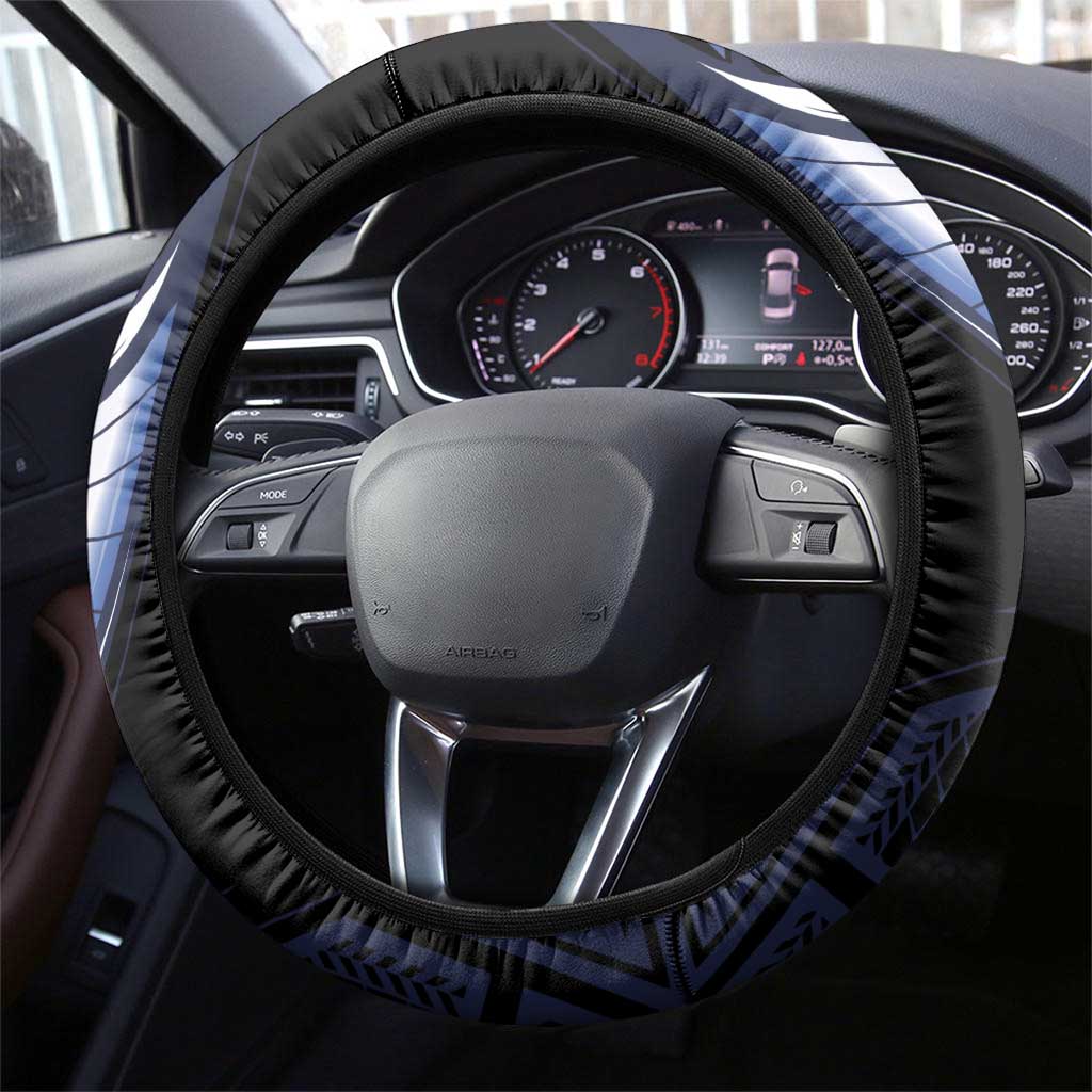 New Zealand Kea Bird Steering Wheel Cover Maori Tribal Koru Art LT9 - Polynesian Pride