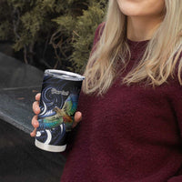 New Zealand Kea Bird Personalised Tumbler Cup Maori Tribal Koru Art LT9 - Polynesian Pride