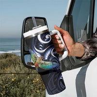 New Zealand Kea Bird Personalised Tumbler With Handle Maori Tribal Koru Art LT9 - Polynesian Pride