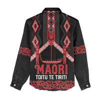 Toitu Te Tiriti Waitangi Women Casual Shirt Black Wharenui House LT9 - Polynesian Pride
