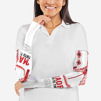 Toitu Te Tiriti Waitangi Arm Sleeves White Wharenui House - Polynesian Pride