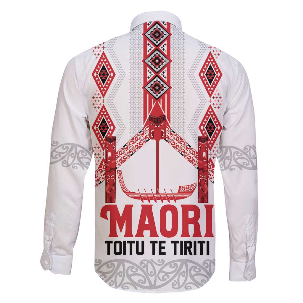 Toitu Te Tiriti Waitangi Family Matching Mermaid Dress and Hawaiian Shirt White Wharenui House LT9 - Polynesian Pride