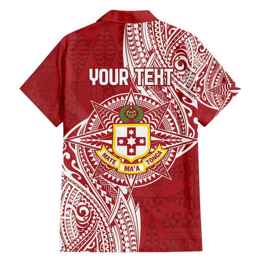 Personalised Kolisi Tonga Atele 142nd Anniversary Family Matching Summer Maxi Dress and Hawaiian Shirt Special Kupesi Pattern LT9 - Polynesian Pride