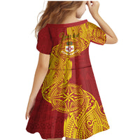 Personalised Kolisi Tonga Atele Family Matching Mermaid Dress and Hawaiian Shirt Since 1882 Simple Ngatu Pattern LT9 - Polynesian Pride