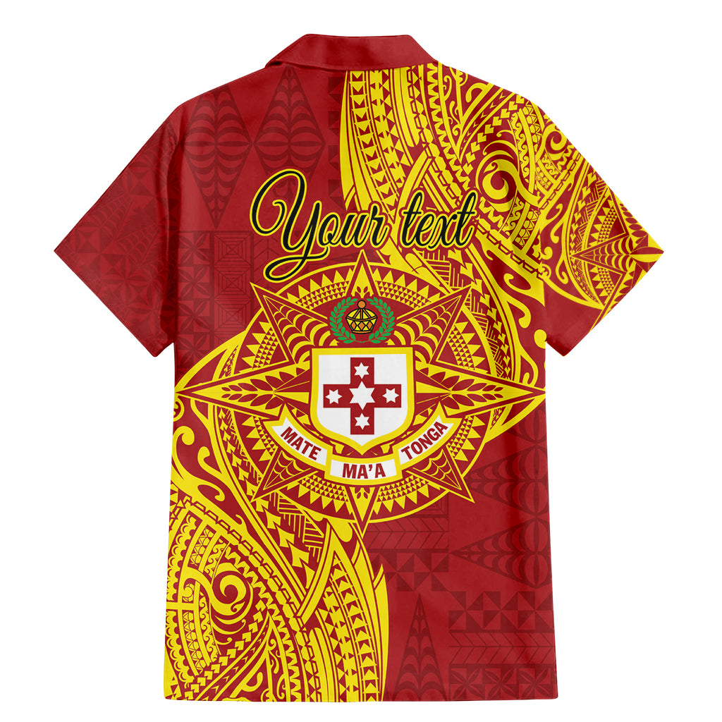 Personalised Kolisi Tonga Atele Family Matching Mermaid Dress and Hawaiian Shirt Since 1882 Simple Ngatu Pattern LT9 - Polynesian Pride