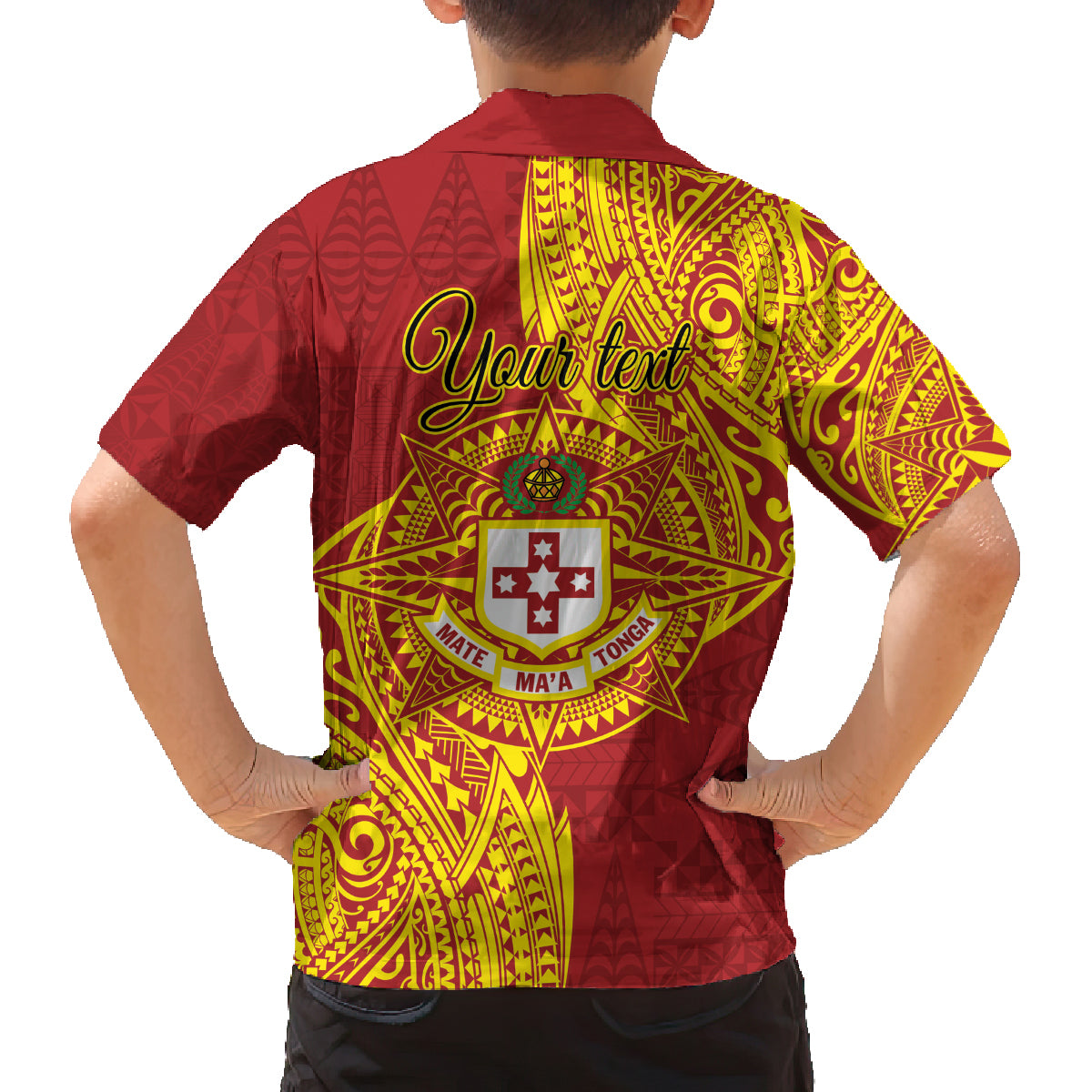 Personalised Kolisi Tonga Atele Family Matching Off The Shoulder Long Sleeve Dress and Hawaiian Shirt Since 1882 Simple Ngatu Pattern LT9 - Polynesian Pride