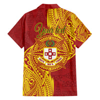 Personalised Kolisi Tonga Atele Family Matching Off The Shoulder Long Sleeve Dress and Hawaiian Shirt Since 1882 Simple Ngatu Pattern LT9 - Polynesian Pride