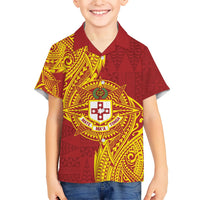 Personalised Kolisi Tonga Atele Hawaiian Shirt Since 1882 Simple Ngatu Pattern