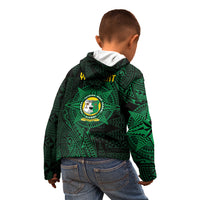 Personalised Tonga Liahona High School 76th Anniversary Kid Hoodie Special Kupesi Pattern
